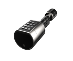 Slim cilinderslot - Zwart