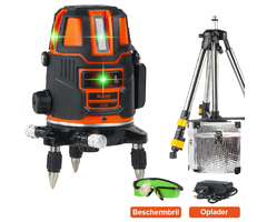 Kibani Bouwlaser met statief