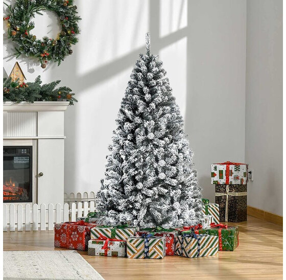 Kerstboom Snow 210 cm – Kunstkerstboom met Sneeuw