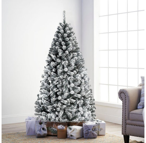 Kerstboom Snow 210 cm – Kunstkerstboom met Sneeuw