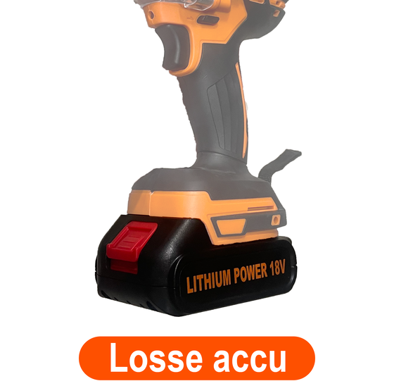 Kibani Losse Accu voor Slagmoersleutel