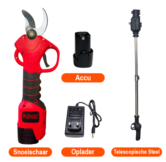 Kibani Telescopische Accu Takkenschaar