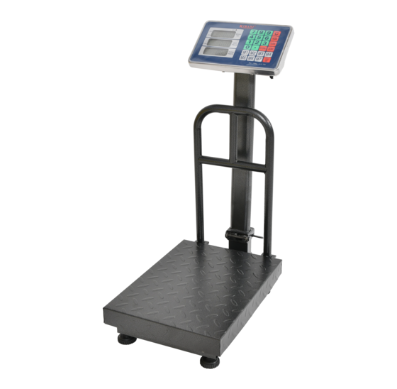 Platform weegschaal 150 kg