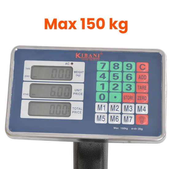 Platform weegschaal 150 kg