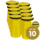 Alora Opvouwbare kruk extra strong geel (10 stuks)