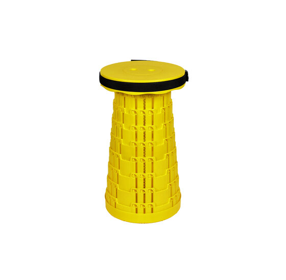 Alora Opvouwbare kruk extra strong vol geel (4 stuks)