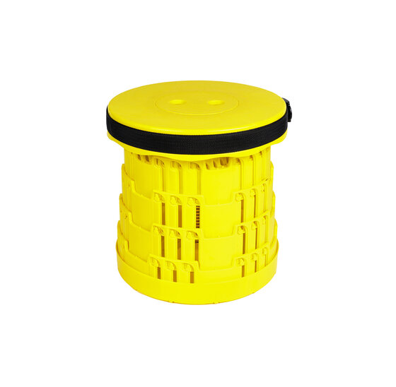 Alora Opvouwbare kruk extra strong vol geel (4 stuks)