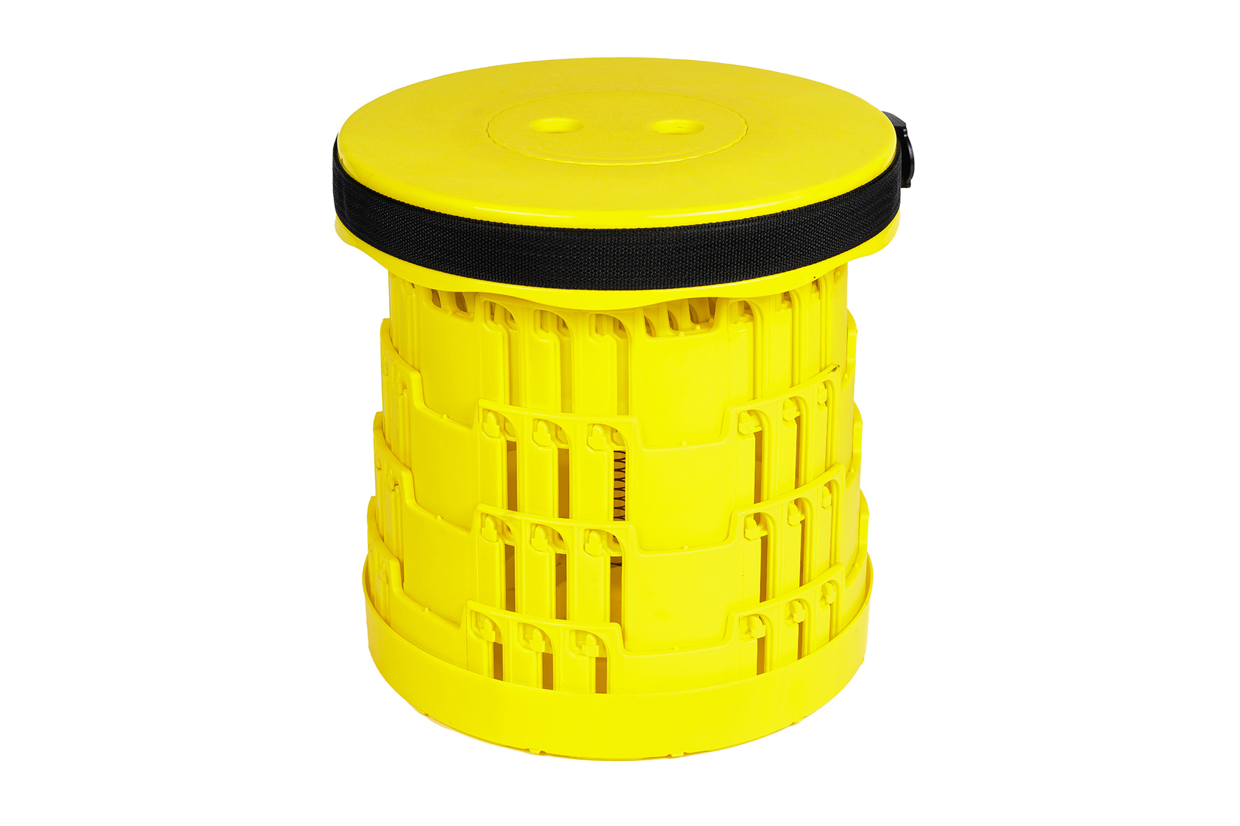 Alora Opvouwbare kruk extra strong vol geel (4 stuks)