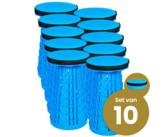Alora Opvouwbare kruk extra strong vol blauw per 10