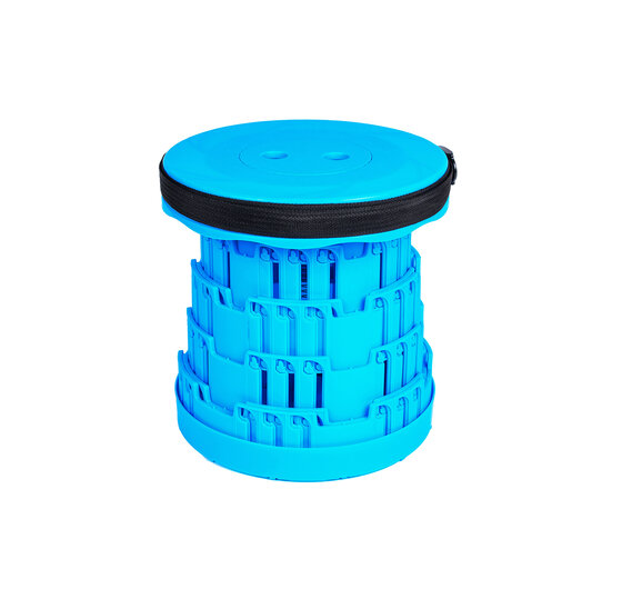 Alora Opvouwbare kruk extra strong vol blauw per 4