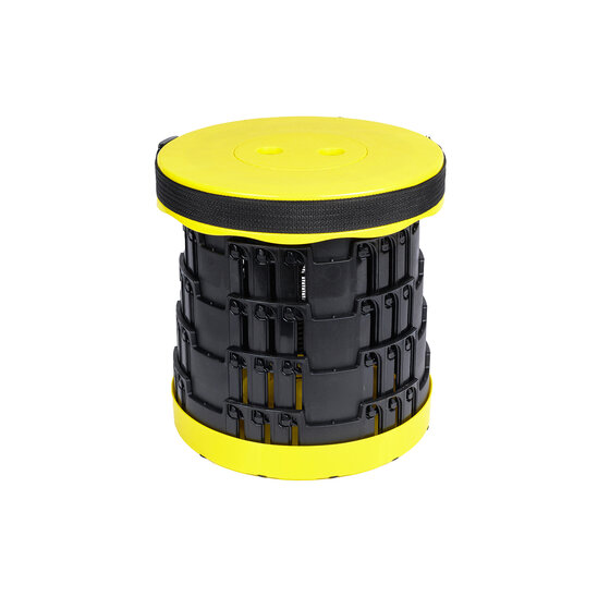 Alora Opvouwbare kruk extra strong geel per 10