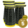 Alora Opvouwbare kruk extra strong geel per 5