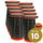 Alora Opvouwbare kruk extra strong rood per 10