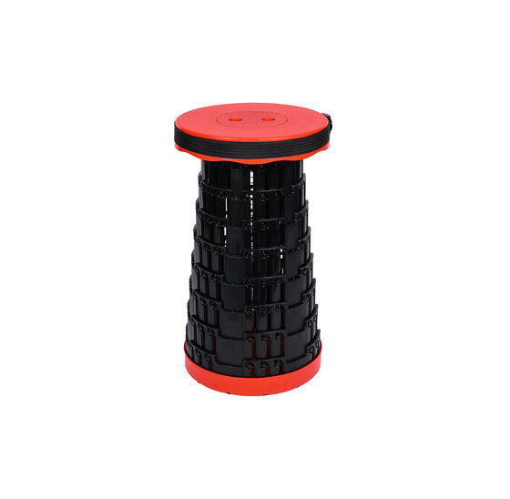 Alora Opvouwbare kruk extra strong rood per 10