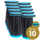 Opvouwbare kruk Alora extra strong tot 150 kg blauw - 10 stuks