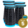 Opvouwbare telescopische kruk extra sterk blauw - set van 5 stuks