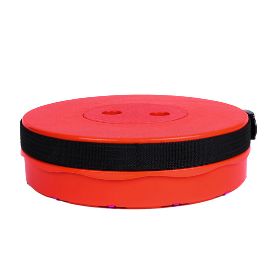 Opvouwbare kruk extra strong met handvat - regenboog - 150 kg