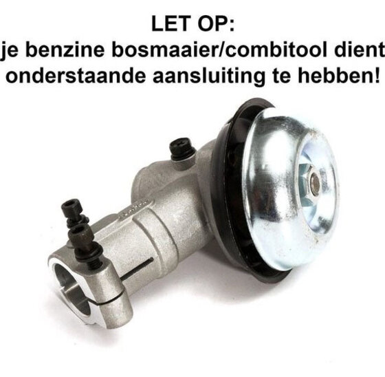 3-tandsmes - Combitool accessoire - Bosmaaier accessoire - Mes - Onkruidverwijderaar