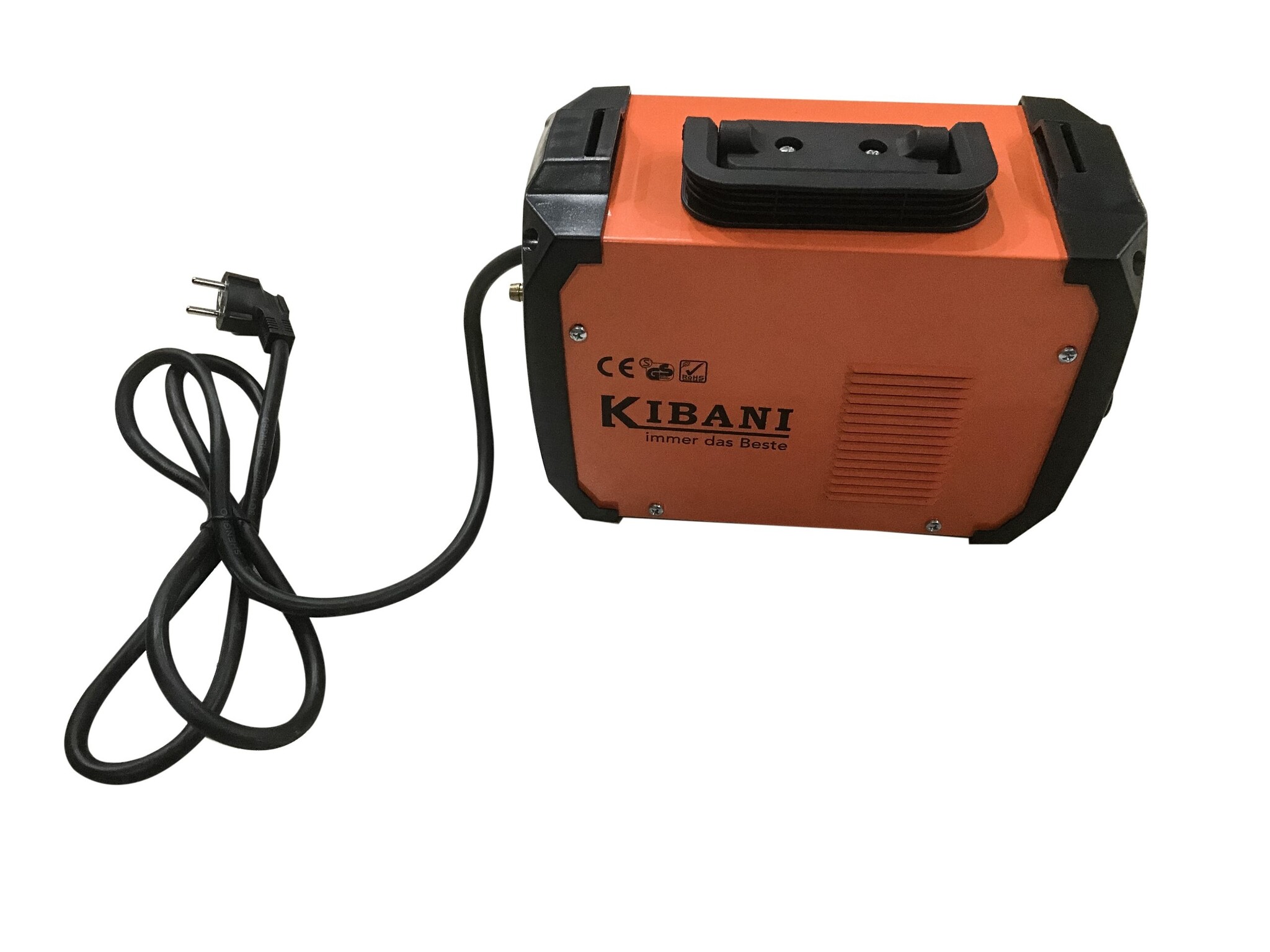 Kibani Elektrisch Lasapparaat – Tot 200A – TIG/MMA Uitgerust Met HF-Ontsteking – Incl. Laskap, Beitel & Opbergtas