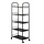 Keukentrolley Zwart op wieltjes - Keukenrek - 5 laags - Keuken Organizer Keukenkast - 32 x 59.5 x 133 cm
