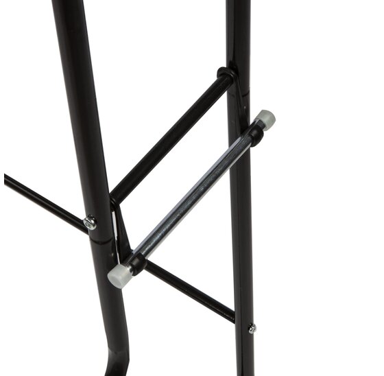 Wc Opbergrek Tracy - stellingkast metaal - opbergrek metaal - badkamerrek - wc kastje - zwart