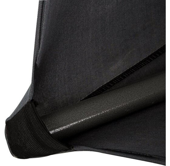 Statafelrok donkergrijs 80 cm - partytafel - tafelrok voor statafel - Statafelhoes - Bruiloft - Cocktailparty - Stretch Rok