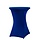 Alora Statafelrok Blauw 80 cm - Alora tafelrok voor statafel - Statafelhoes - Bruiloft - Cocktailparty - Stretch Rok