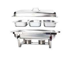 Alora Chafing Dish chrome 3 bakken