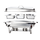 Alora Chafing Dish chrome 3 bakken - Voedsel Verwamer - Voedsel Warmhouden - met Deksel - Buffetwarmer - Roestvrij Staal - Chrome - Earmhoudplaat - Bain Marie - Warmhoudbakken - Warmhoudschalen