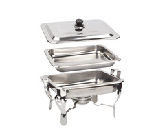 Alora Chafing Dish chrome 40 x 28 x 25cm