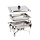 Alora Chafing Dish Chrome - Voedsel Verwamer - Voedsel Warmhouden - met Deksel - Buffetwarmer - Roestvrij Staal - Chrome - Warmhoudplaat - Bain Maria - Warmhoudbakken - 35 x 28 x 25cm - Warmhoudschalen
