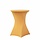 Statafelrok okergeel 80 cm - partytafel - Alora tafelrok voor statafel - Statafelhoes - Bruiloft - Cocktailparty - Stretch Rok