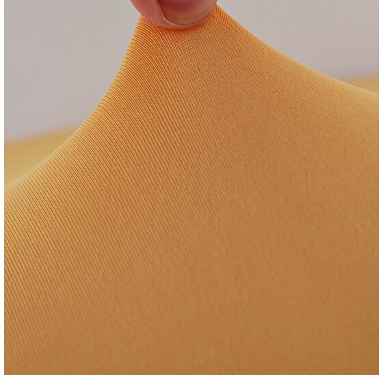 Statafelrok okergeel 80 cm - partytafel - Alora tafelrok voor statafel - Statafelhoes - Bruiloft - Cocktailparty - Stretch Rok