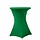 Alora Statafelrok groen 80 cm - partytafel - Alora tafelrok voor statafel - Statafelhoes - Bruiloft - Cocktailparty - Stretch Rok