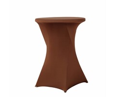 Statafelrok donkerbruin 80 cm