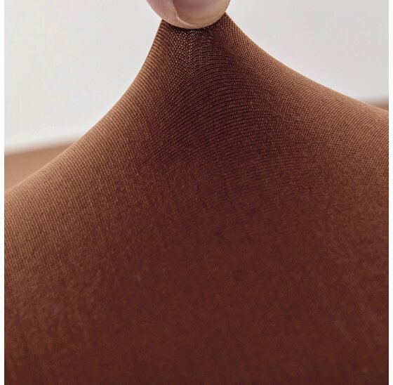 Statafelrok donkerbruin 80 cm - partytafel - Alora tafelrok voor statafel - Statafelhoes - Bruiloft - Cocktailparty - Stretch Rok