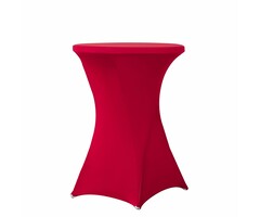 Statafelrok candy rood 80 cm