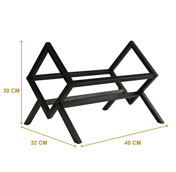 Alora LP Opbergsysteem - boekenrek - boekenkast - platenrek - boekenkast kind - decoratie - boeken - boekensteun - boekenplank - wandplank - boekenstandaard - Platenrek - Opbergrek - Boeken & tijdschriften