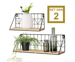 Wandrek Cassara (set van 2 wandrekken)