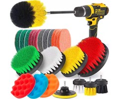 Borstelset boormachine 25 delig