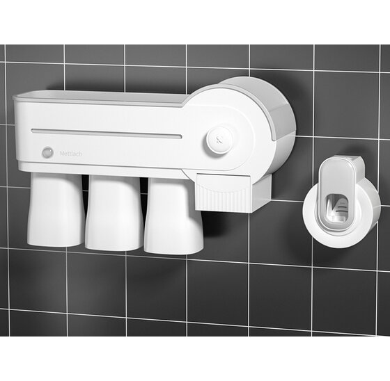 WhiteTeeth tandenborstelhouder wit