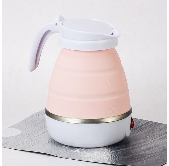 TeaTime Opvouwbare waterkoker roze