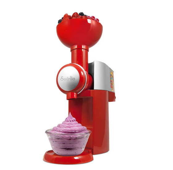 GetIce IJsmachine Rood