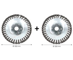 Kibani onkruidborstel 20cm per 2