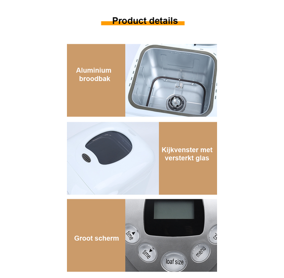 MAX BQSCH broodbakmachine