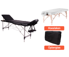 Massagetafel relax budget incl. hoeslaken