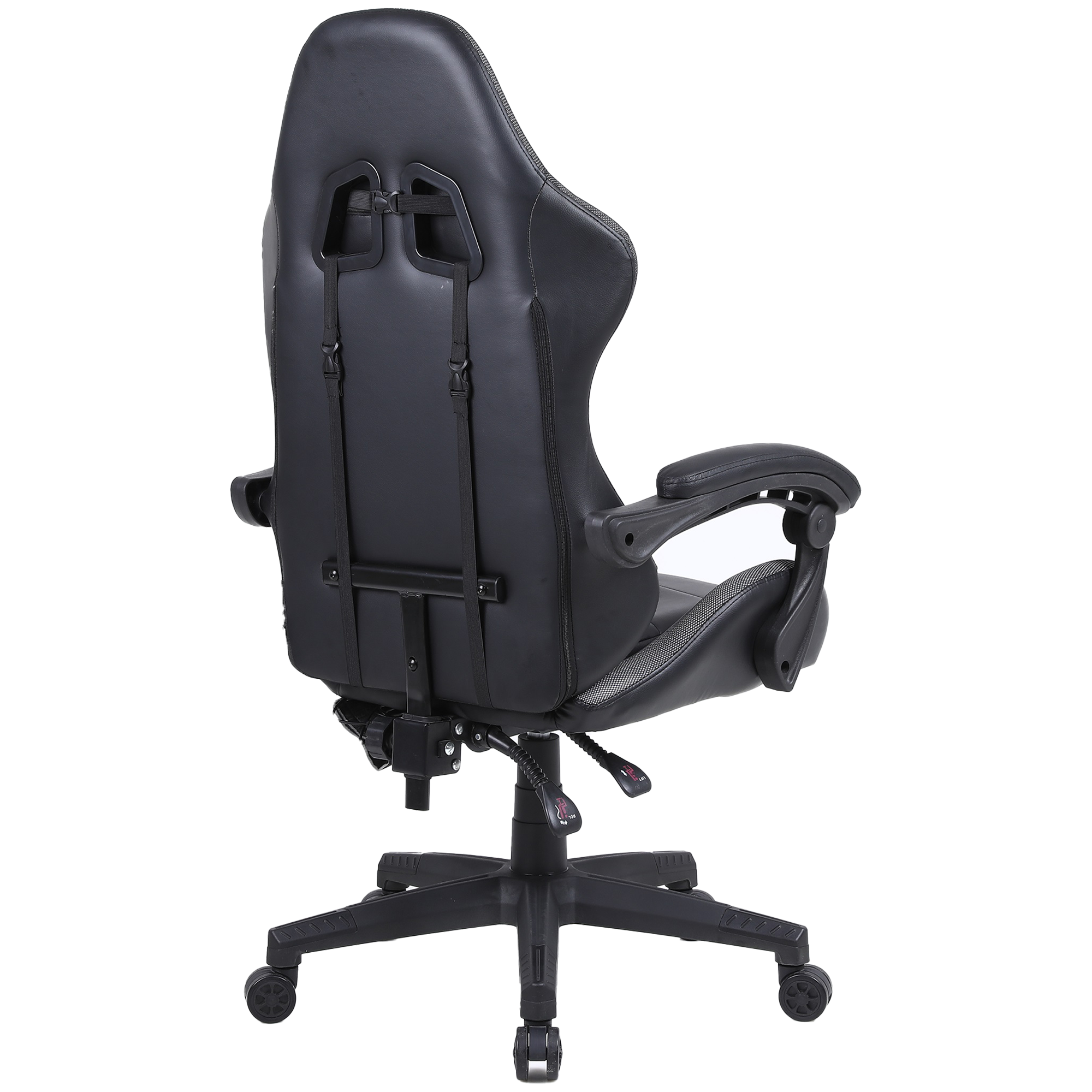 Gamestoel met RGB LED-verlichting en ergonomische kuipzitting