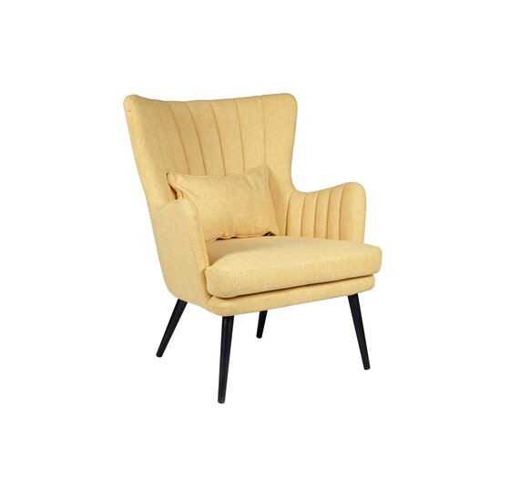 Alora Stoel Charlie - Geel - Stof