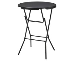 Alora Statafel zwart 80 cm per stuk