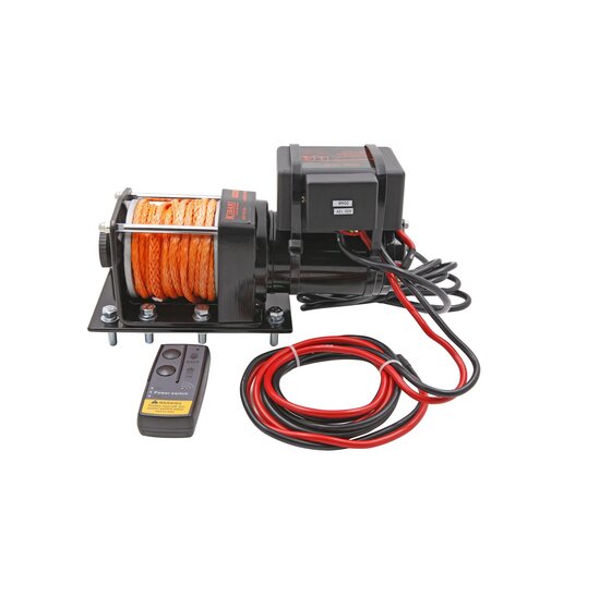Kibani elektrische lier 12 volt 1361 kg met touw